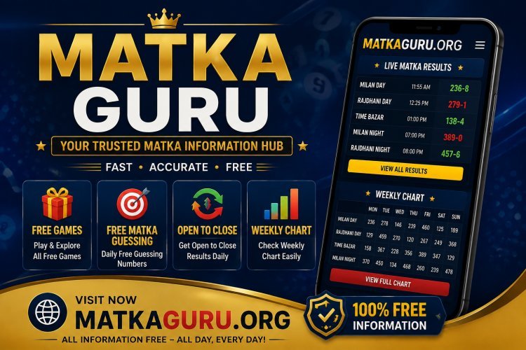 Matka Guru – Explore Free Matka Results, Charts and Game Information